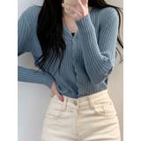 パステルカラー リブ vネック | VIVID LADY | 詳細画像17