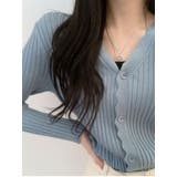 パステルカラー リブ vネック | VIVID LADY | 詳細画像15