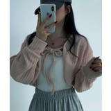 春クロップドボレロニットカーディガン レディース 長袖 | VIVID LADY | 詳細画像32 