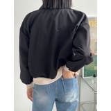 ショート丈配色シャツジャケット レディース 秋アウター | VIVID LADY | 詳細画像4