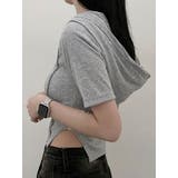 フード付き半袖ジップアップジャケット クロップド丈 サイドスリット入りアウター | VIVID LADY | 詳細画像15