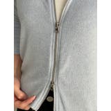 襟付きジップアップジャケット 全5色 レディース | VIVID LADY | 詳細画像6