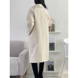 ふわふわとムード感シングルロングコート 全3色 レディース | VIVID LADY | 詳細画像4