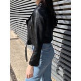 春ベルト付きレザージャケット 全4色 レディース | VIVID LADY | 詳細画像15