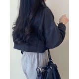 ファスナー付きデニムジャケットクロップド丈 レディース Y2K | VIVID LADY | 詳細画像15 