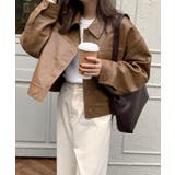 ブラウン | レザージャケット ジャケット レディース | VIVID LADY