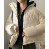 ダウンジャケット ハイネックダウン ショート丈ダウン | VIVID LADY | 詳細画像31