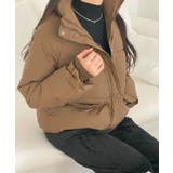 ダウンジャケット ハイネックダウン ショート丈ダウン | VIVID LADY | 詳細画像12