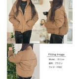 ダウンジャケット ハイネックダウン ショート丈ダウン | VIVID LADY | 詳細画像28