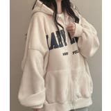 フリースパーカー フリース バーカーアウター | VIVID LADY | 詳細画像17