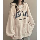 クリーム | フリースパーカー フリース バーカーアウター | VIVID LADY