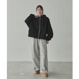 ジップアップフードブルゾン | VIVID LADY | 詳細画像5 