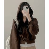 ボタン付きクロップド丈スウェットパーカー | VIVID LADY | 詳細画像20 