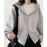 オーバーサイズダブルジップパーカー | VIVID LADY | 詳細画像12 