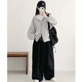 オーバーサイズダブルジップパーカー | VIVID LADY | 詳細画像16 