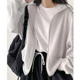 オーバーサイズダブルジップパーカー | VIVID LADY | 詳細画像2 