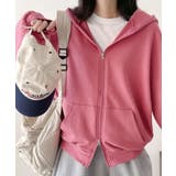 オーバーサイズダブルジップパーカー | VIVID LADY | 詳細画像8 