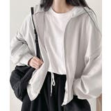 ライトグレー | オーバーサイズダブルジップパーカー | VIVID LADY