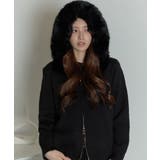 ファー付 ニットフードカーディガン | VIVID LADY | 詳細画像17 