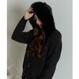 ファー付 ニットフードカーディガン | VIVID LADY | 詳細画像26 