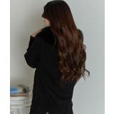 ファー付 ニットフードカーディガン | VIVID LADY | 詳細画像27 