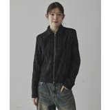 ローズジャガード ジップアップブルゾン | VIVID LADY | 詳細画像1