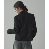 ローズジャガード ジップアップブルゾン | VIVID LADY | 詳細画像4