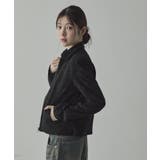 ローズジャガード ジップアップブルゾン | VIVID LADY | 詳細画像12