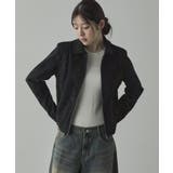 ローズジャガード ジップアップブルゾン | VIVID LADY | 詳細画像15