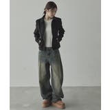 ローズジャガード ジップアップブルゾン | VIVID LADY | 詳細画像17