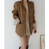 スエードタッチ ライトテーラードジャケット | VIVID LADY | 詳細画像7