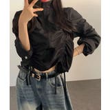 ダブルシャーリング スタンドネック ショート丈ブルゾン | VIVID LADY | 詳細画像17