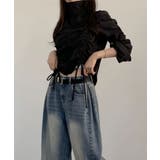 ダブルシャーリング スタンドネック ショート丈ブルゾン | VIVID LADY | 詳細画像20