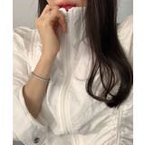 ダブルシャーリング スタンドネック ショート丈ブルゾン | VIVID LADY | 詳細画像7