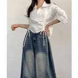 ダブルシャーリング スタンドネック ショート丈ブルゾン | VIVID LADY | 詳細画像9