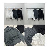 ダブルシャーリング スタンドネック ショート丈ブルゾン | VIVID LADY | 詳細画像33