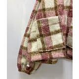 チェック柄 もこもこボア フーディーブルゾン | VIVID LADY | 詳細画像26