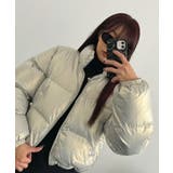 グロッシー ハイネック ショートダウンジャケット | VIVID LADY | 詳細画像7