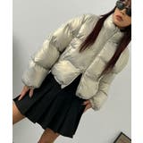 グロッシー ハイネック ショートダウンジャケット | VIVID LADY | 詳細画像10