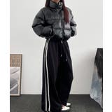 グロッシー ハイネック ショートダウンジャケット | VIVID LADY | 詳細画像11