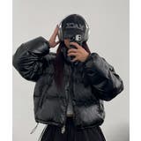 グロッシー ハイネック ショートダウンジャケット | VIVID LADY | 詳細画像13