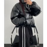 グロッシー ハイネック ショートダウンジャケット | VIVID LADY | 詳細画像16