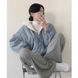 リバーシブル フード付きボリュームブルゾン ジャケット | VIVID LADY | 詳細画像2