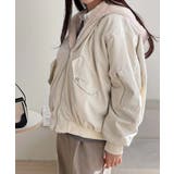 リバーシブル フード付きボリュームブルゾン ジャケット | VIVID LADY | 詳細画像20