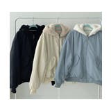 リバーシブル フード付きボリュームブルゾン ジャケット | VIVID LADY | 詳細画像33