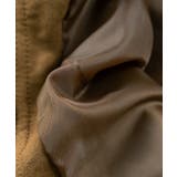 フェイクレザー襟付き スエードライク ブルゾンジャケット | VIVID LADY | 詳細画像25