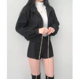 パフスリーブ ショート丈 スタンドネックブルゾン | VIVID LADY | 詳細画像23