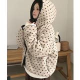 ドットボアフード付きアウター | VIVID LADY | 詳細画像1
