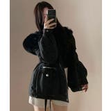 ファー付 ドロスト ダウンジャケット | VIVID LADY | 詳細画像4