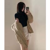 ファー付 ドロスト ダウンジャケット | VIVID LADY | 詳細画像8